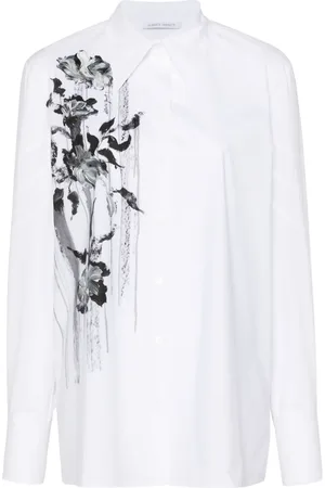 Alberta Ferretti Floral-print shirt