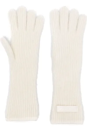 Jacquemus Logo-patch gloves