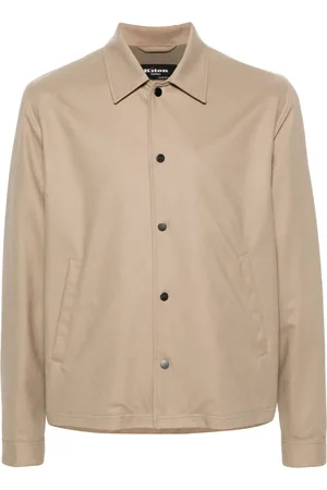 Kiton Logo-studs jacket