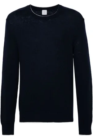 ELEVENTY Contrast-trim sweater