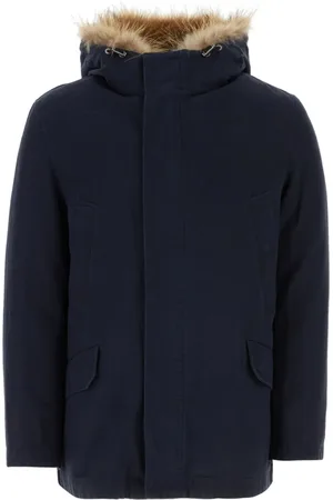 YVES SALOMON Fur-trim hooded parka