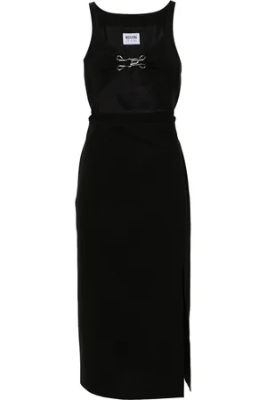 Moschino Decorative hook midi dress