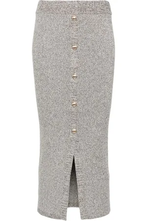 Liu Jo Lurex-detail midi skirt