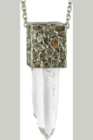 PARTS OF FOUR Talisman Quartz pendant necklace