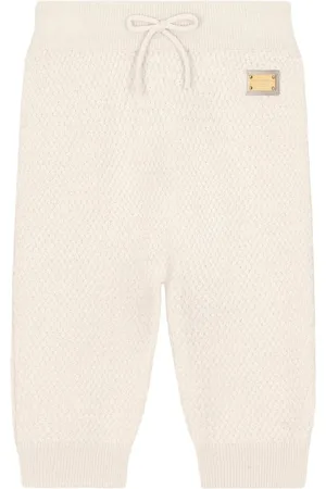 Dolce & Gabbana Basket weave-stitch trousers