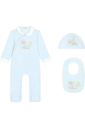 Dolce & Gabbana Moon and Star-print babygrow set