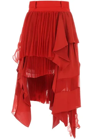 SACAI Crepe skirt
