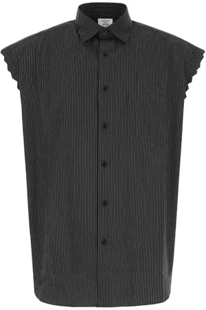 Vetements Ribbed poplin shirt