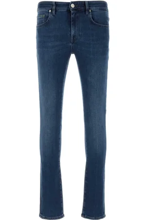 PT Torino Logo-patch skinny-cut jeans