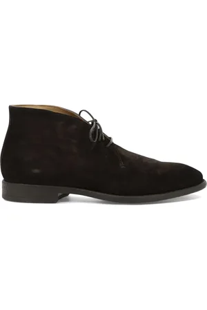 Officine creative Suede lace-up ankle boots