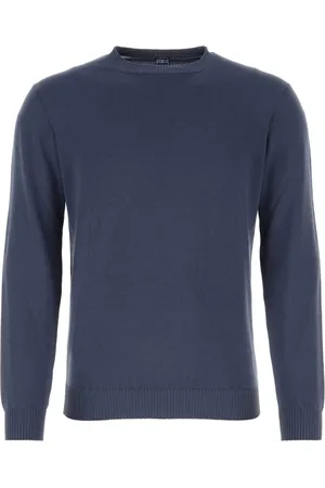 FEDELI Ribbed cotton sweater