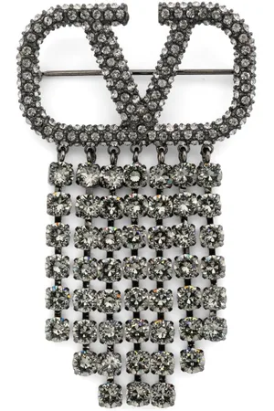 VALENTINO GARAVANI VLogo Signature brooch
