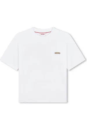 HUGO BOSS Logo-print cotton T-shirt
