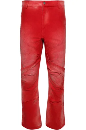 RRR-123 Washed straight-leg jeans