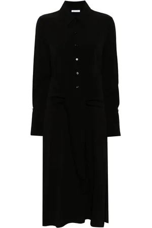 Patrizia Pepe Logo-charm midi dress