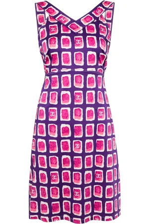 CHANEL 1990-2000s sleeveless dress