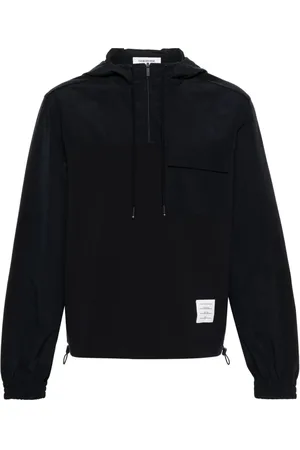 Thom Browne Panelled ripstop hoodie
