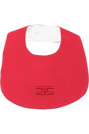 Elisabetta Franchi Logo-embroidered bib
