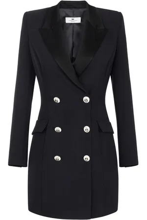 Elisabetta Franchi Double-breasted coat dress