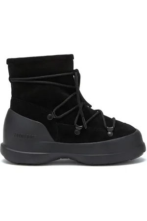 Moon Boot Luna lace-up suede boots