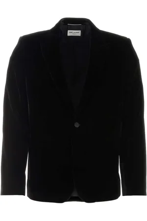 Saint Laurent Single-breasted velvet blazer