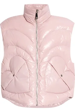 Khrisjoy High-neck sleeveless jacket