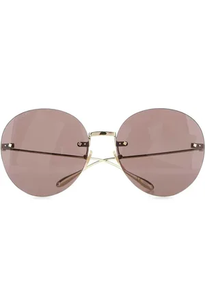 Gucci Frameless round sunglasses