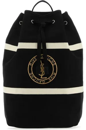 Saint Laurent Rive Gauche logo-embroidered sling bag