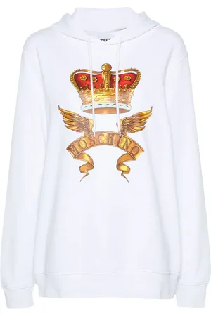 Moschino Crown-print hoodie