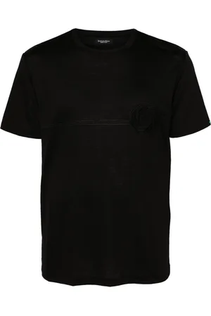 Stefano Ricci Logo-embroidered T-shirt