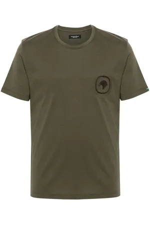 Stefano Ricci Logo-embroidered T-shirt