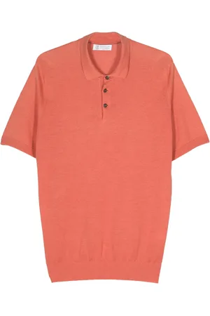Brunello Cucinelli Fine-ribbed polo shirt