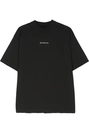 Balenciaga Studded-logo T-shirt