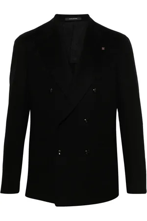 TAGLIATORE Brooch-detail blazer