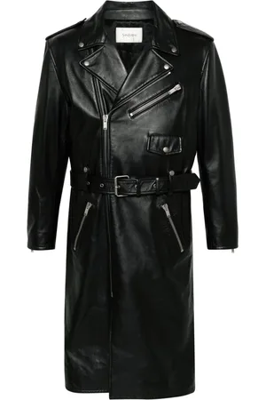 Saint Laurent Leather coat