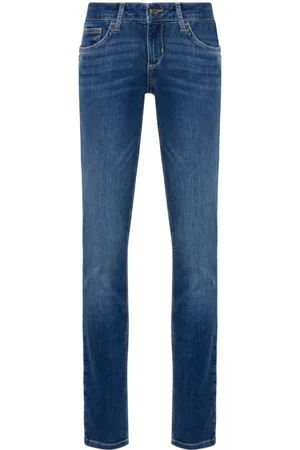 Liu Jo Logo-embroidered jeans