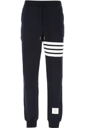 Thom Browne Classic Loopback 4-Bar track pants