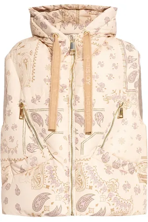 Khrisjoy Paisley print sleeveless jacket