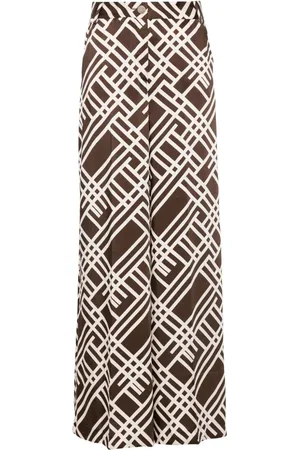 Liu Jo Geometric-print trousers