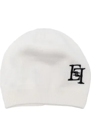 Elisabetta Franchi Logo-embroidered beanie