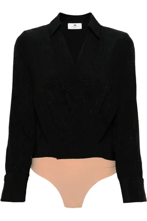 Elisabetta Franchi Logo-jacquard body