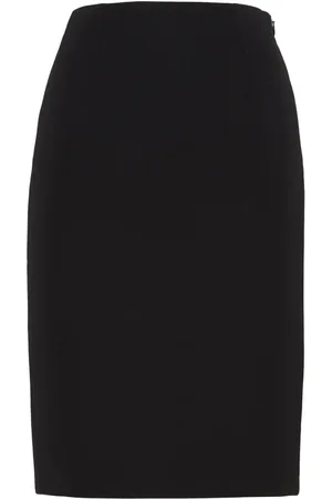 Dsquared2 High-rise wool pencil skirt