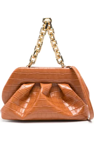 THEMOIRÈ Tia Croco shoulder bag