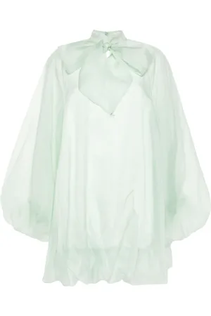 GENNY Puffball mini dress