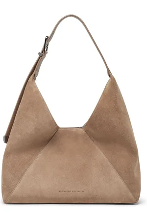 Brunello Cucinelli BC Duo suede tote bag
