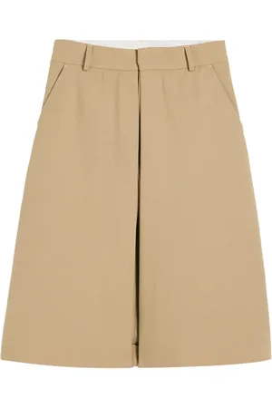 Ami Paneled knee-length shorts