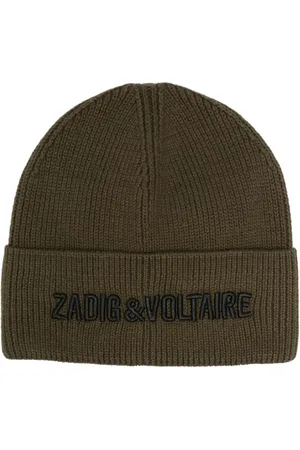 Zadig & Voltaire Logo-embroidered beanie