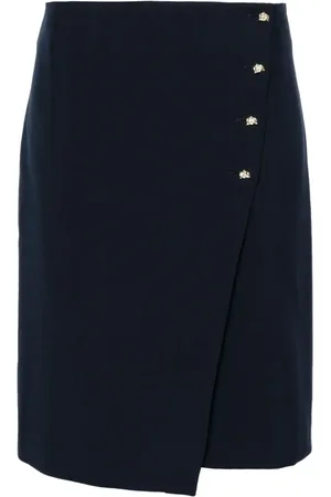 GENNY Wrap miniskirt