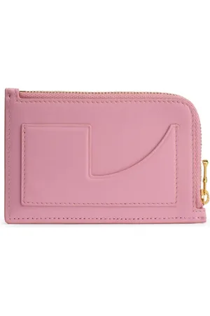 Patou Logo-stamp leather card holder
