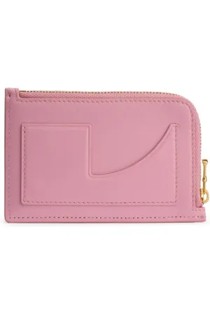 Patou Logo-stamp leather card holder